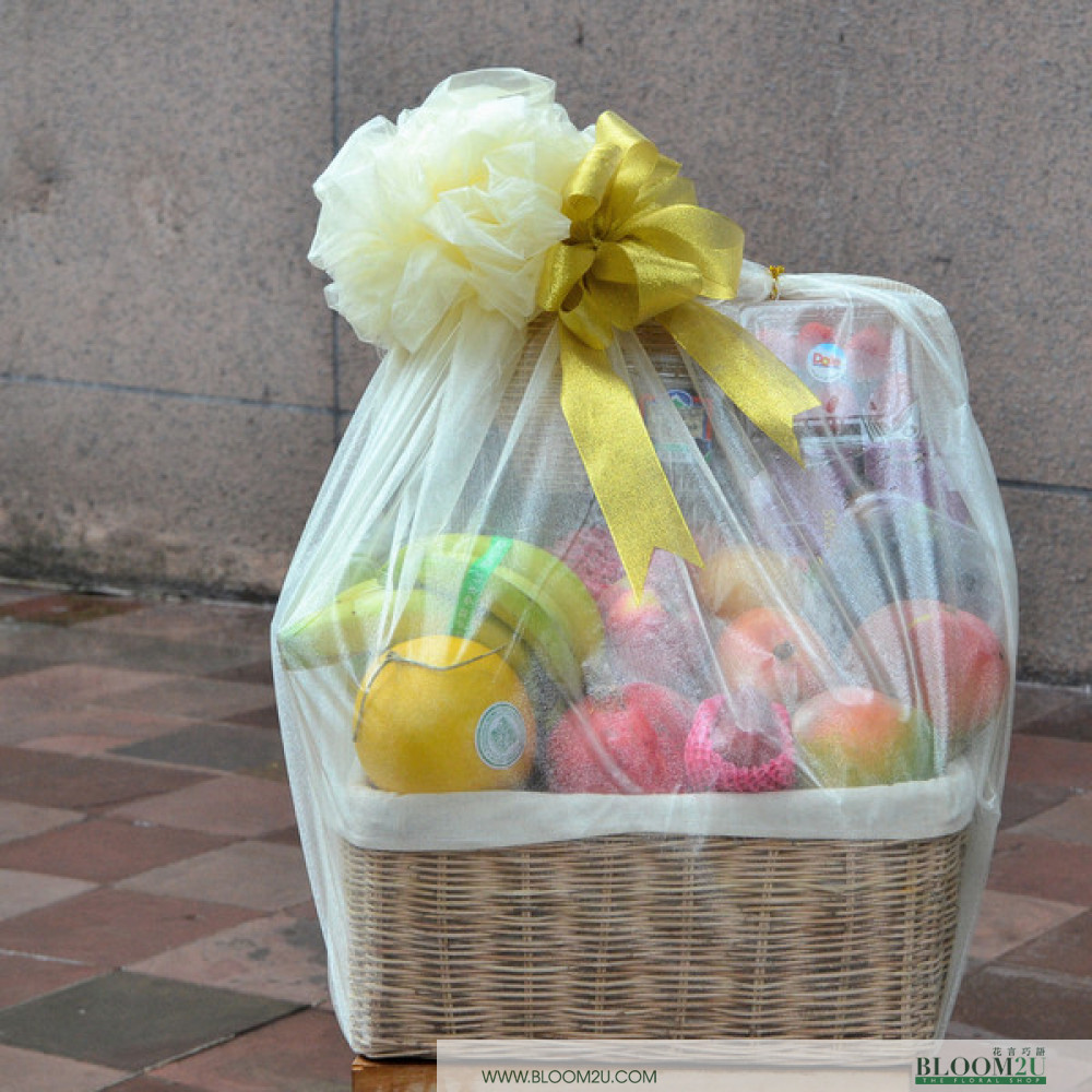 One Sweet Day Fruit Basket Online Flower Delivery Bloom2u