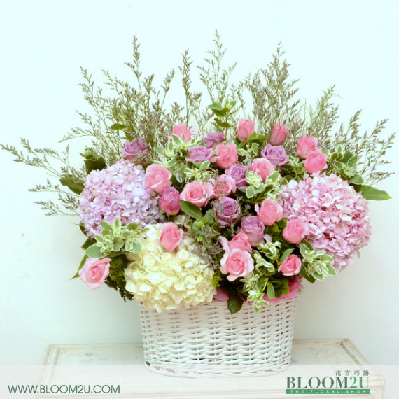 Grand Flower Basket