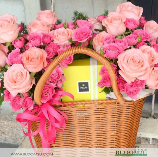 Patchi Chocolate Flower Delivery