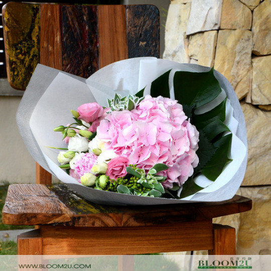 Hydrangea Hand Bouquet