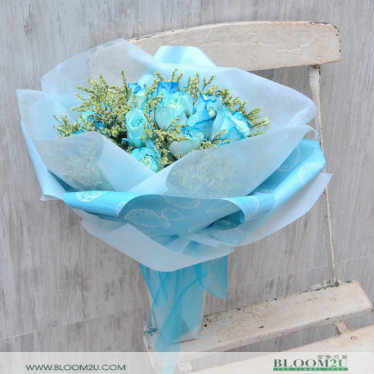 Blue roses Bouquet