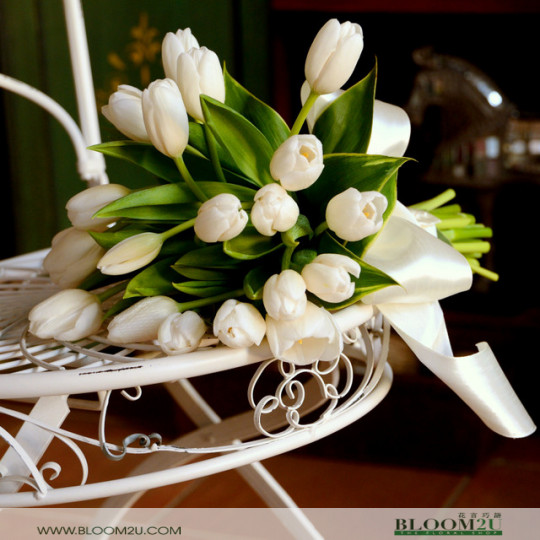 Tulips Wedding Bouquet